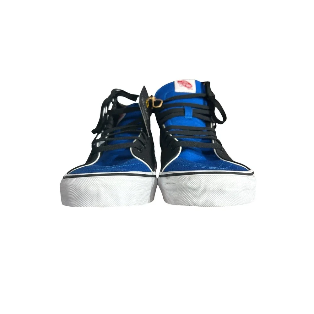 Vans x National Geographic Sk8-Hi Reissue‎ Blue Black Fish Print Mens 12 Sneaker